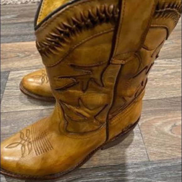 Bed Stu Shoes - Bed Stu Cowboy Boots Size 7.5 Bed Stu Shoes - Bed Stu Cowboy Boots Size 7.5